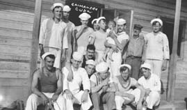 Sailors, Caimanera, Cuba, 1915
