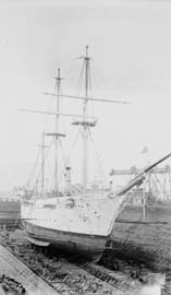 USS Cumberland, Dry Dock, Drydock, October 10, 1914