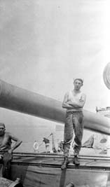 Harry A Franklin, USS Cumberland, Guantanamo Bay, Cuba, 1915